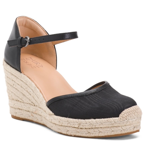 NEW| Women’s Naturalizer Bianca Espadrille Wedge Pump - Picture 5 of 13